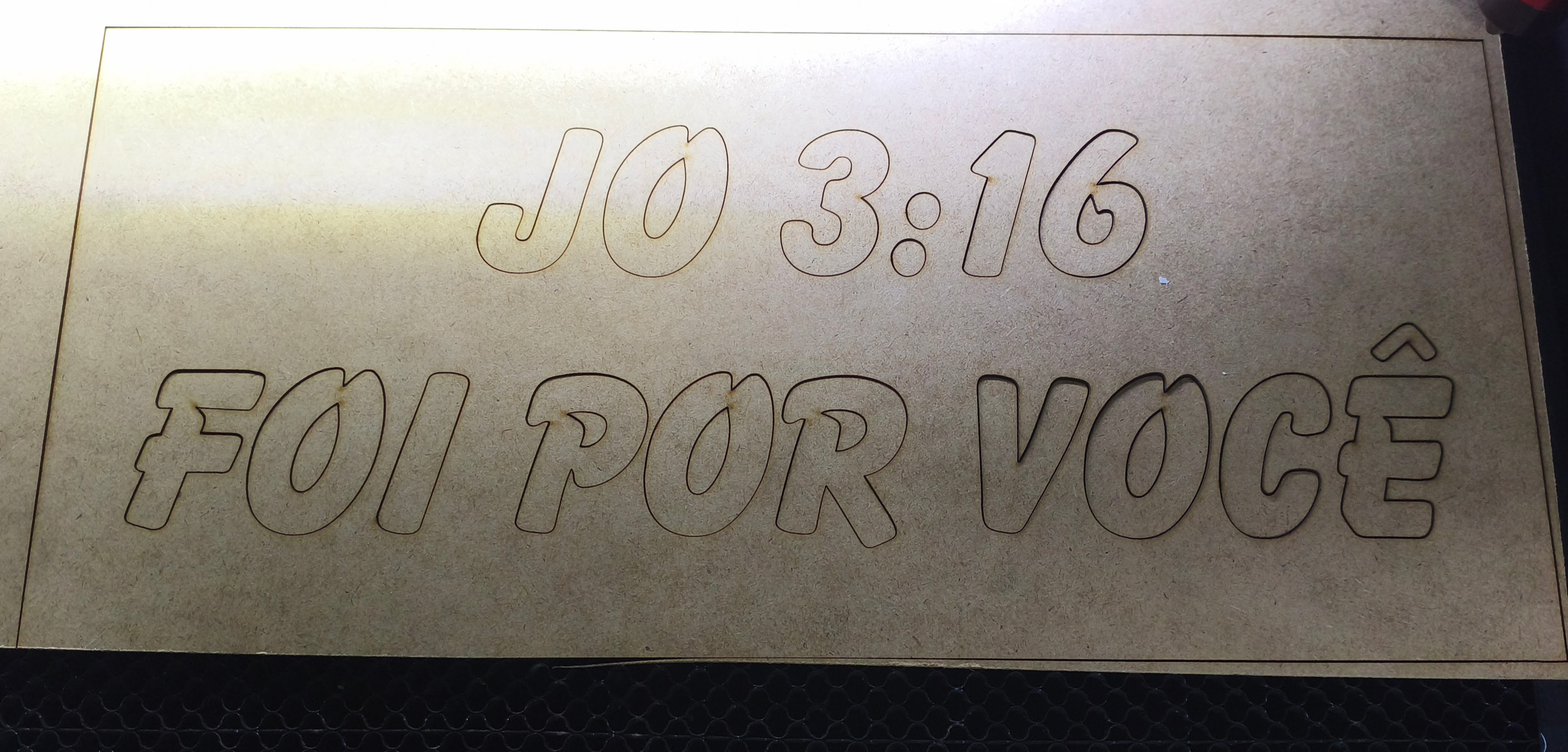 Corte a laser MDF 2.5mm